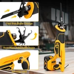 Jexugk Reciprocating Saw Cordless, 21v 1 X 4.0ah Battery Brushless Power. Fixed Price $34.00.