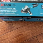 Makita Ga4570 4-1/2" X-lock Angle Grinder, Ac/dc Switch. Fixed Price $64.00.