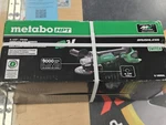 Metabo Hpt 18v Brushless Cordless Angle Grinder 4-1/2" G18dbal Q4 Tool Only Nib. Fixed Price $113.09.