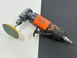 Matco Tools 0.85hp Orange Air Pneumatic Right Angle Die Grinder Polisher, Mt5883. Fixed Price $121.59.