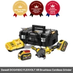 Dewalt Dcg418x2 Flexvolt Xr Brushless Cordless Grinder / 2 Batt + Charger Case. Fixed Price $681.44.
