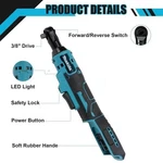 Makita Brushless Ratchet Right Angle Wrench 10mm/13mm Cordless Driver 18v Power. Fixed Price $89.99.
