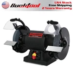 Bucktool 1.0 Hp 8 Inch High Speed Bench Grinder, 4.8a 3590 Rpm Table Grinder. Fixed Price $200.99.