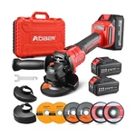 Aoben Cordless Angle Grinder 4-1/2 Inch, 21v Battery Kit, Power Elect.... Fixed Price $87.99.