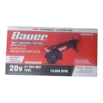Bauer 20v Cordless 3 In. Cut-off Tool - Only. Hight 3-4/5. Fixed Price $79.99.
