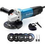 Dongcheng Angle Grinder 4-1/2 Inch 6.7-amp Paddle 6.7 Amp Switch, Blue. Fixed Price $85.54.