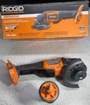Ridgid R86047b 18v Paddle Switch Angle Grinder W/ Handle. Fixed Price $89.99.