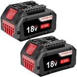 For Bosch 18v 8.0ah Lithium-ion Battery Professional Gba Bat609 Bat620 Bat610. Fixed Price $106.98.