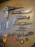 Vintage Air Pneumatic Hammer Ratchet Drill Die Grinder Black Decker Cp Plus. Fixed Price $150.00.