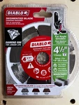 New Diablo 4-1/2 In. Diamond Segmented Masonry Cut Off Blade Ddd045seg101c. Fixed Price $7.00.
