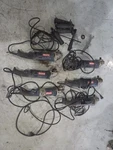 (for Parts) 6 Ryobi Angle Grinders Lot, 120v 5.5a 4.5in Corded Electric. Fixed Price $49.67.