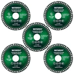 5 Pcs Indestructible Disc For Grinder, Cutting Discs 4 1/2" 7/8" Angle Grind. Fixed Price $16.87.