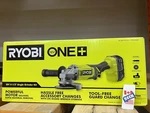 Ryobi Canada 18v Li-ion Cordless 4-1/2" Angle Grinder Kit W/ Battery & Charger. Fixed Price $144.43.