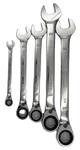 Dewalt 5-piece Reverse Ratcheting Combination Sae Wrench Set - Polished Chrome. Fixed Price $38.38.