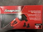 Snap-on 14.4v Brushless Right Angle Die Grinder Kit W/ Batteries & Charger. Fixed Price $480.00.