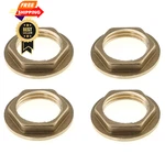 Meetoot 4pcs Brass Lock Nuts Pipe Fitting 1/2 Inch Npt Female Inch, Gold. Fixed Price $15.99.