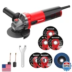 Revvstark Angle Grinder, 7.5-amp 4 1/2 Inch Electric Grinder Power Tools 12000 R. Fixed Price $57.24.