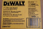 Nib - Dewalt Dw4707 7" Grinder Guard Fits Dw493/dw494 Grinders. Fixed Price $23.00.