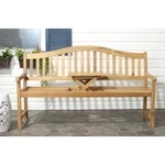 Safavieh Outdoor Collection Mischa Bench Natural Brown. Fixed Price $278.71.