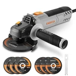 8-amp Angle Grinder: Dekopro 4-1/2 Inch Electric Corded Grinder Power Tools W.... Fixed Price $60.04.