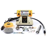 Libaotml Adjustable Speed Polishing Machine Multi-function Bench Lathe Polisher. Fixed Price $167.88.