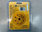 Dewalt Dw4772 4" Double Row Diamond Cup Grinding Wheel New. Fixed Price $31.79.