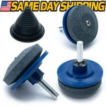 (3pc) Lawn Mower Deck Blade Sharpener W/balancer For Craftsman Sears Tractors. Fixed Price $12.99.