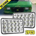Pair 4x6" Led Headlight White For Deere Gator 4x2 Amt 600 622 626 Brightest. Fixed Price $32.99.