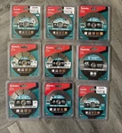 Set Of 9 Makita Grinding Wheels 4-5 Inch For Angle Grinder Variety Diamond Blade. Fixed Price $130.00.