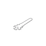 Original Dewalt Part # 5140162-27 Spanner Wrench. Fixed Price $19.85.