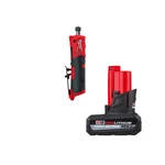 Milwaukee 2486-20x5ho M12 Fuel 12v 1/4" Straight Die Grinder W/ 5ah Battery. Fixed Price $328.00.