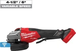 Milwaukee 3672-20 M18 Fuel 4-1/2"-6" Variable Speed Braking Grinder. Fixed Price $219.99.