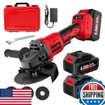 Fullyea Cordless Angle Grinder Kit, 4-1/2" Power Grinders With 2 * 4.0ah B. Fixed Price $72.22.