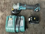 Makita 18v Brushless Paddle Switch Cut-off/angle Grinder Xag11, Battery, Charger. Fixed Price $124.95.
