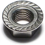 Hard-to-find Fastener 014973181680 Serrated Lock Nuts, 5/16-24", Silver. Fixed Price $37.99.
