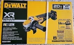 Dewalt Dcg415w1 20v Max Xr 4-1/2 - 5" Angle Grinder Kit (battery + Charger). Fixed Price $299.00.