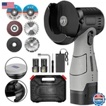 Zfulvo Brushless Cordless Angle Grinder Kit 19500rpm Mini Electric. Fixed Price $82.78.