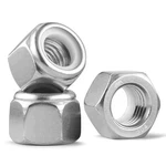 10pcs 1/2-13 Lock Nuts, Nylon Insert Locknuts 304 Stainless 1/2-13, Silver. Fixed Price $11.26.