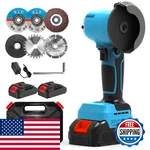 Zfulvo Brushless Cordless Angle Grinder Kit 28000rpm Mini Electric. Fixed Price $77.71.