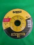 Dewalt Dw 4541b5 4 1/2" X 1/4" 7/8" Crew Pack Grinding Wheel 5. Fixed Price $20.00.
