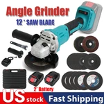 Cordless 4 1/2-power Angle Grinder For Makita 21v Max Battery Brushless 9000 Rpm. Fixed Price $53.88.