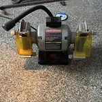 Craftsman 6-in Bench Grinder 319.211260 1/3 Hp 3450 Rpm Corded Electric Gray. Fixed Price $58.49.