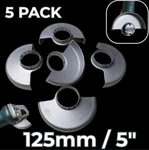 5 Pk Metabo 5" W15-125 Angle Grinder Blade Wheel Guard 339204500 Oem 125mm. Fixed Price $75.00.