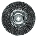 Century Drill & Tool 76863 6" Fine Steel Crimped Wheel Brush. Fixed Price $18.07.