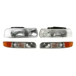 4pc Heavy Duty Headlight Kit 99-06 Chevy Silverado Suburban Dot Cert 11464837. Fixed Price $352.99.