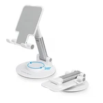 Foldable Phone Stand Adjustable Angle Height Cell Holder For Desk 360 Ro. Fixed Price $13.59.