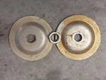 Craftsman 397. Bench Grinder Wheel Flanges And Left Nut. Fixed Price $21.00.