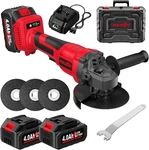 Cordless Angle Grinder 4-1/2 Inch, 10000 Rpm Brushless Tool, 3 Spe. Fixed Price $47.29.