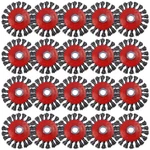20 Pack 4 Inch Wire Wheels For Angle Grinder, Brush 1/2 Grinder. Fixed Price $78.60.