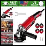 Avid Power 4-1/2 In Angle Grinder 8a Variable Speed With Wheels And Handle. Fixed Price $82.99.